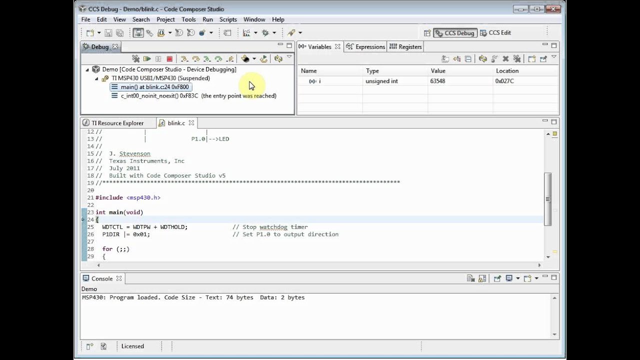 Getting Started with Code Composer Studio v5