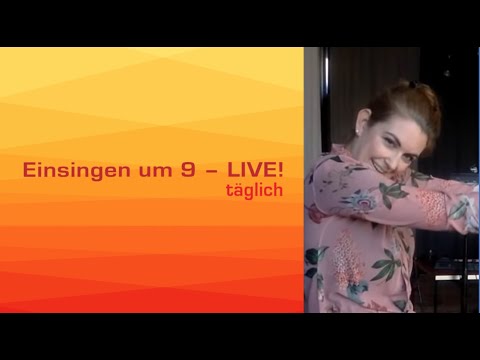 Einsingen um 9 vom 24.03.2020 - ATEM EINTEILEN - mit Julia Schiwowa