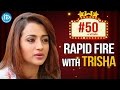 50WithVrinda Rapid Fire With Trisha Krishnan Kollywood Talks With IDream 5