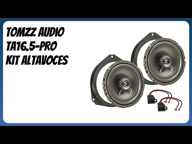 Vídeo relacionado con tomzz Audio 7700-004 Anillos de Sellado de Espuma Fast Ring para Altavoces de 165 mm Instalación en Puertas de vehículos