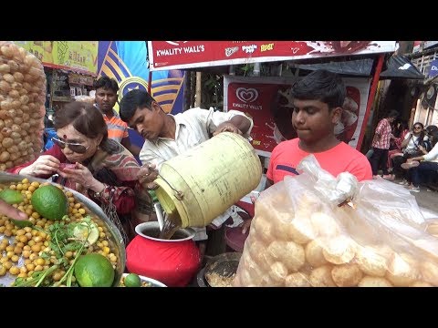 Golgappa/Puchka/Panipuri Craze During Durga Puja Morning 2018 | Kolkata Street Food Loves You Video