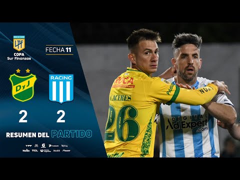 #CopaSurFinanzas 2023 | Fecha 11 | resumen de Defensa y Justicia - Racing