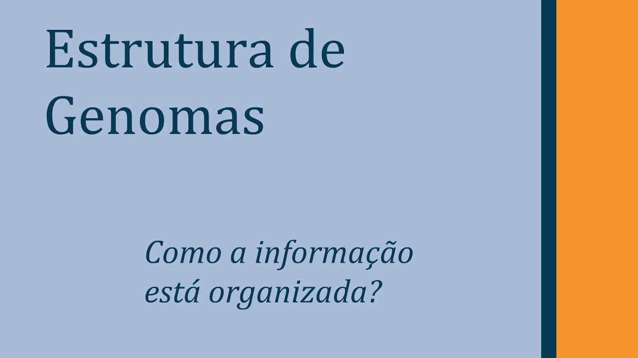 Estrutura de Genomas