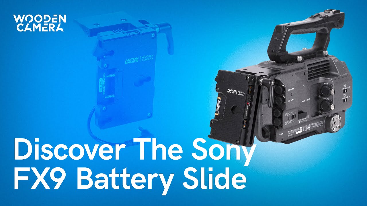 Buy Anton Bauer Wooden Camera Sony FX9 VMount Battery Slide Pro V