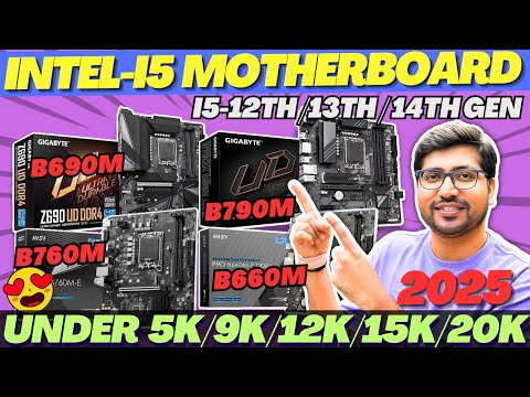 🔥Best Motherboard For i5 12th Gen 12400F🔥Best Motherboard For i5 12th Generation