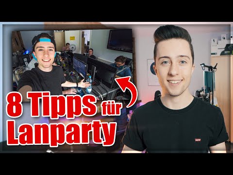 8 TIPPS für die PERFEKTE LANPARTY! 🎮