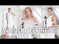 WEDDING Dress Try on and BRIDAL Styling tips | Inthefrow