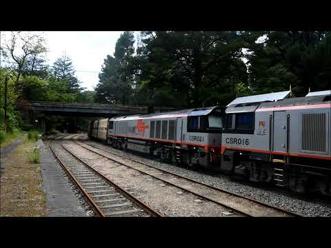 SCT Logistics freight train 4MP9 CSR17 CSR11 CSR16 CSR21 Nairne and Mt Lofty, S. Australia 24/11/22
