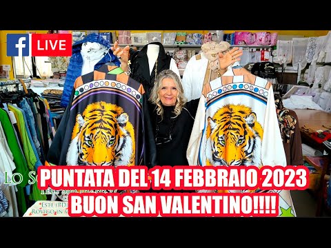 Puntata N.89 🎥  ❤️🥰 BUON SAN VALENTINO!! LO SCAMPOLO - Tessuti Sartoriali e Abbigliamento Moda 🇮🇹