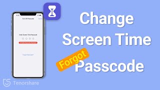 3 Ways | How To Change The Screen Time Passcode | Forgot The Passcode 2023