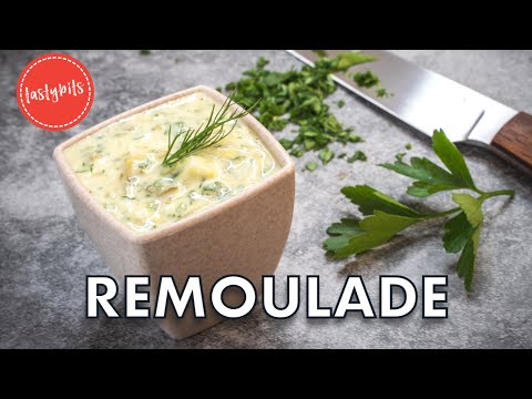 How To Make The BEST Remoulade | Perfect Sauce Tartare For Baked Fish & Roast Beef!