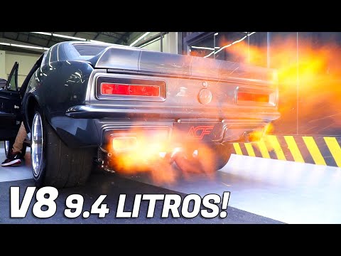 1967 CAMARO WITH A 9.4 LITER 572 V8!!! A MONSTER