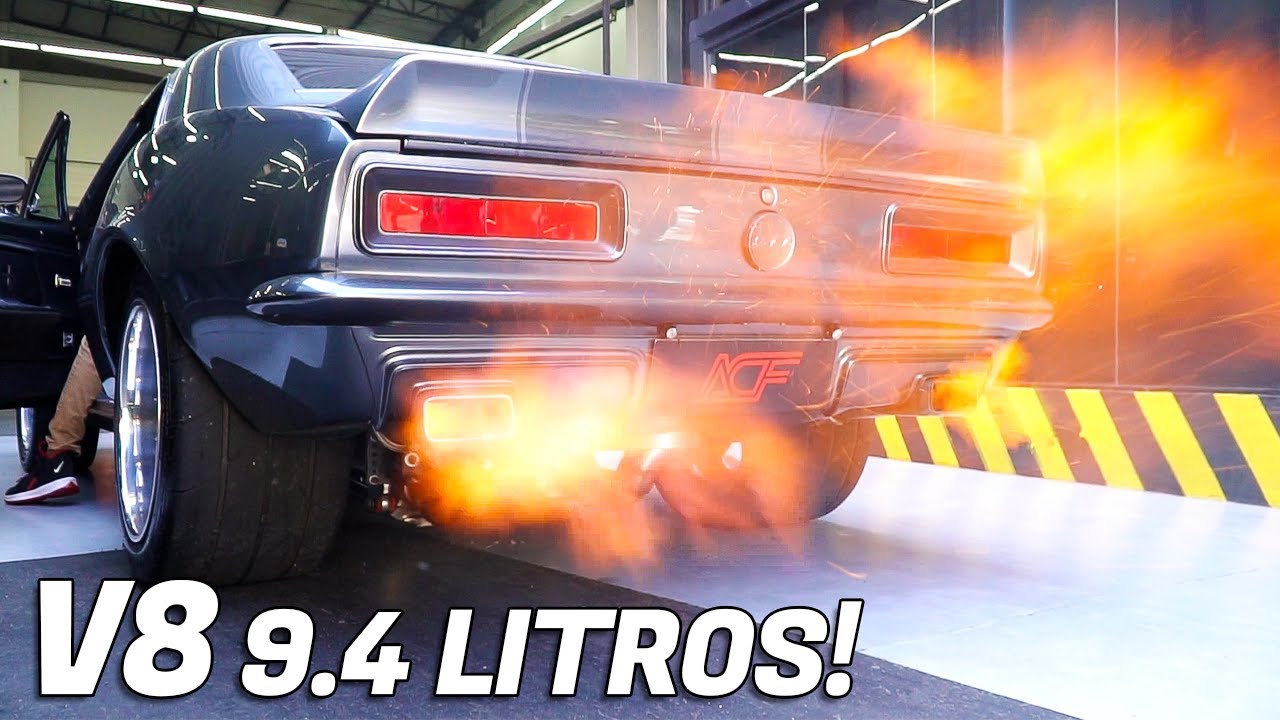 CAMARO 1967 COM UM V8 572 DE 9.4 LITROS!!! UM MONSTRO