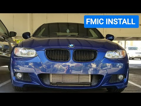 DIY: BMW N54/N55 Front Mount Intercooler Install (335i)