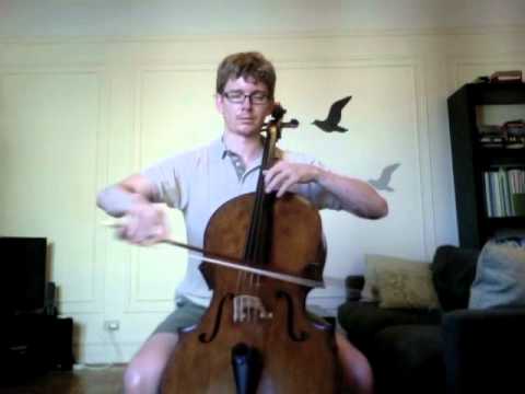 POPPER PROJECT #38: Joshua Roman plays Etude no. 38 for cello by David Popper