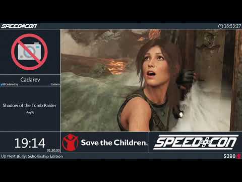 Shadow of the Tomb Raider - Any% by Cadarev | SpeedConline 2021