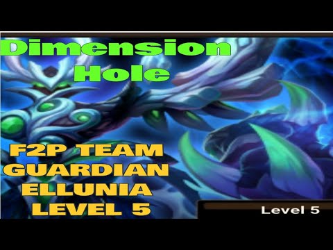 [Summoners War] DIMENSION HOLE ELLUNIA F2P TEAMS UNDER 2 MINUTES