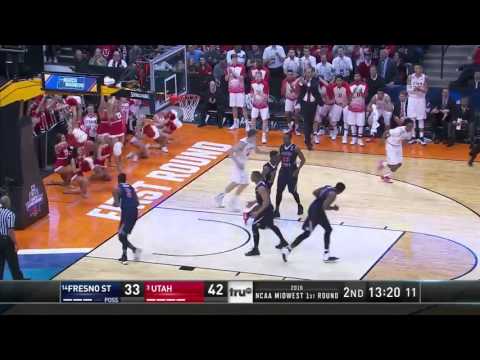 Utah vs. Fresno St.: Jakob Poeltl dunk