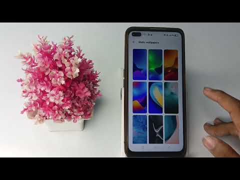 how to set screen lock wallpaper in realme x50 pro mobile