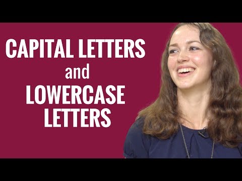 Ask a Norwegian Teacher - Capital Letters and Lowercase Letters