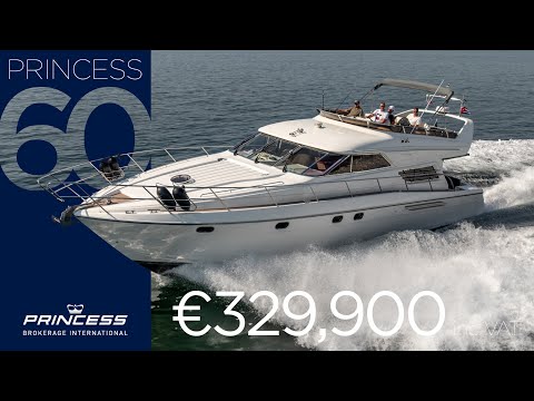 1995 (1996 Model) Princess 60 'Anda' FOR SALE NOW in Lubeck, Germany