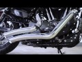 Vance Hines Big Radius 2 Into 2 Exhaust System Chrome