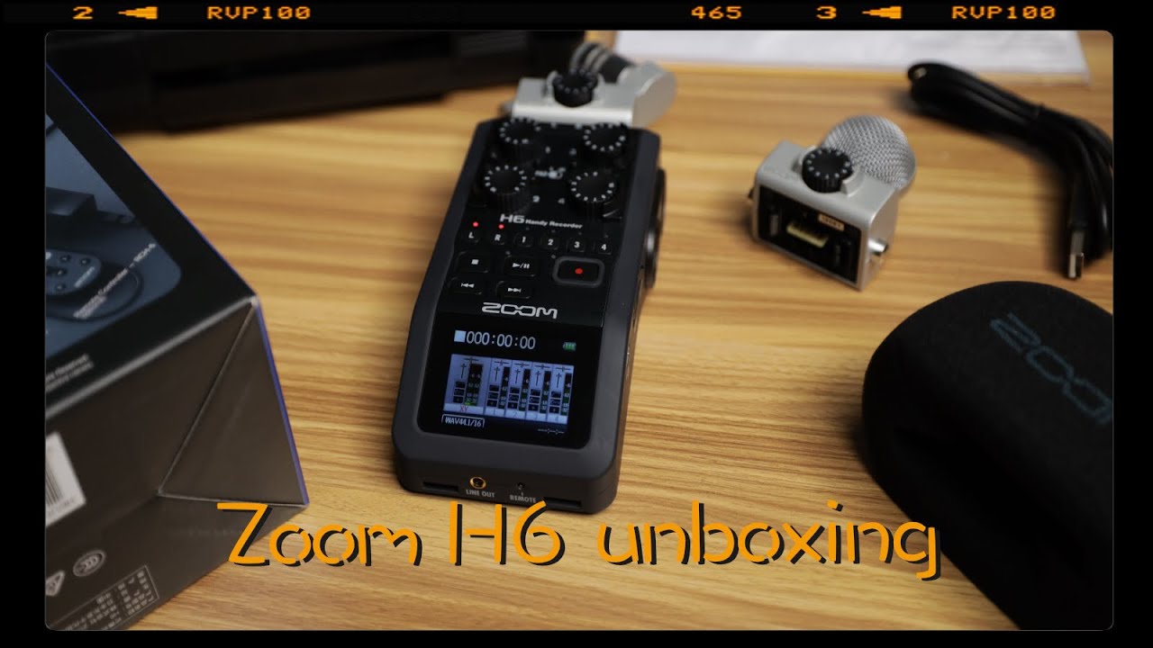 又升級mic...💸 Zoom h6 unboxing [粵開箱]