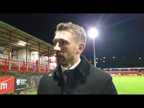 Gareth McAuley on Larne 2 Glentoran 3 | Friday 18th October 2019
