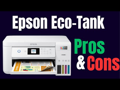 The TRUTH About Epson EcoTank Printers That No One Talks About! [Pros & Cons]