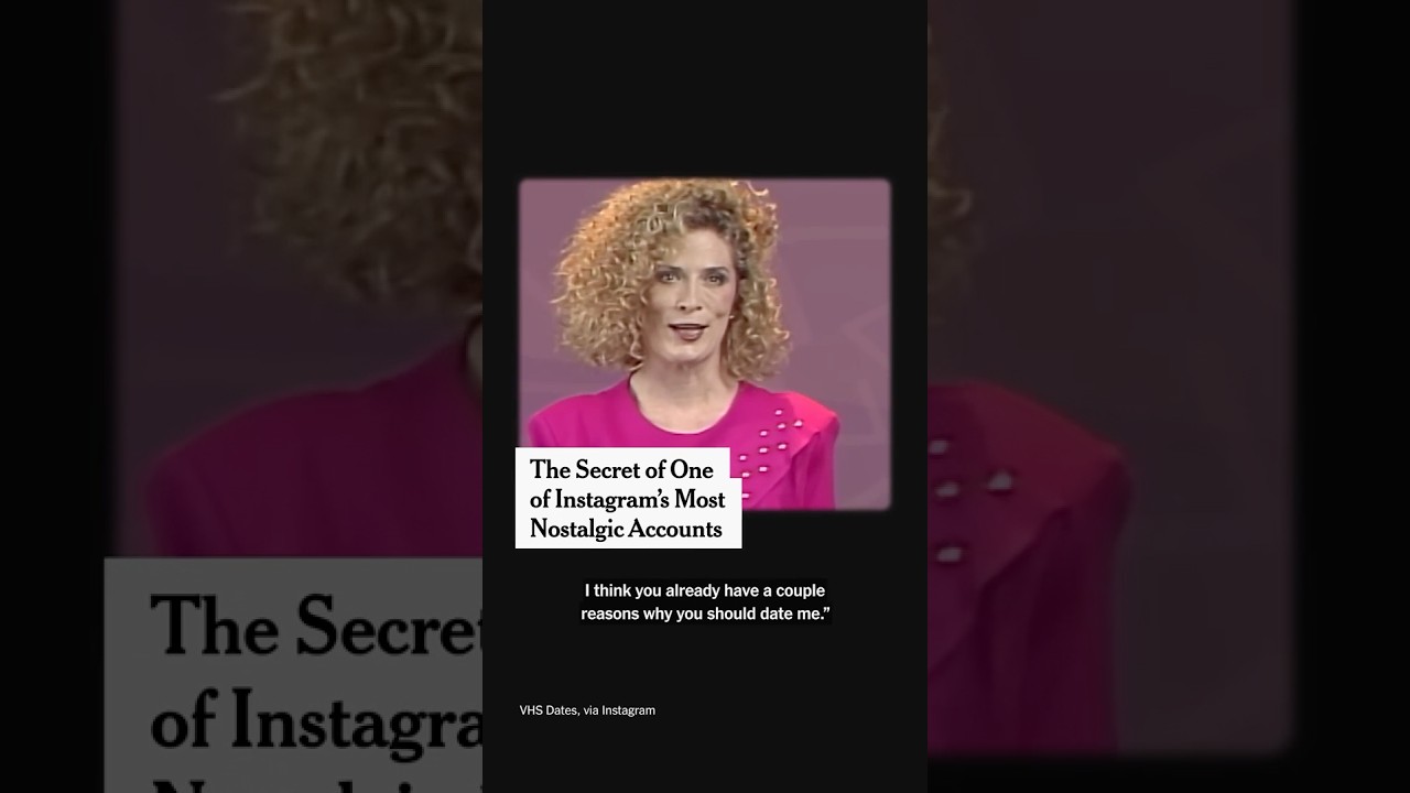 The Unexpected Secret of One of Instagram's Most Nostalgic Accounts