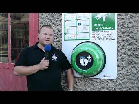 W Wieruszowie jest mobilny defibrylator