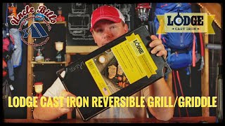 Lodge cast iron griddle/grill review with steak and eggs