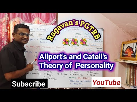 Allport and Catell's Theory of Personality