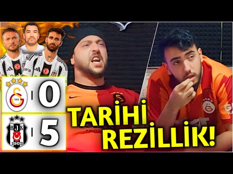 GALATASARAYLILAR BEŞİKTAŞ DERBİSİNİ İZLERSE |GALATASARAY 0-5 BEŞİKTAŞ|