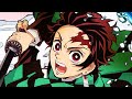 TANJIRO RAP Never Let Go NLJ Caleb Hyles Tyler Clark Demon Slayer AMV