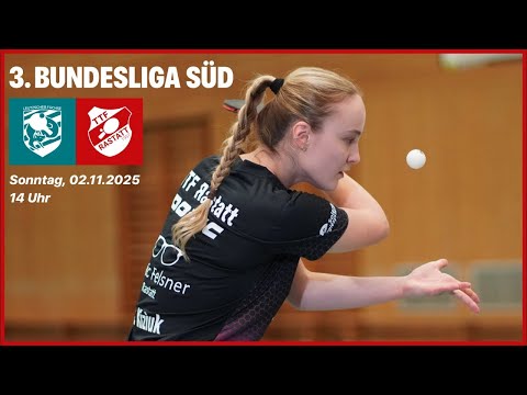 🔴 Auswärts im Osten I LTTV Leutzscher Füchse - TTF Rastatt I 3. Bundesliga Tischtennis