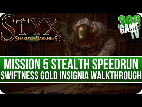 Styx Shards of Darkness Mission 5 Swiftness Gold Insignia Walkthrough (Stealth Speedrun)
