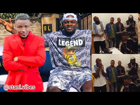 Alikiba and Khaligraph Jones Studio session in Kenya we Salute the joint Itakuwa Wavy