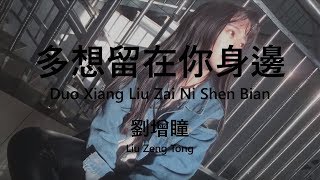 劉增瞳 【多想留在你身边/Duo Xiang Liu Zai Ni Shen Bian】【歌詞/Lyrics】