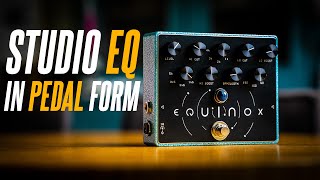 Video thumbnail for Pultec EQ in pedal form. It's BRILLIANT! The Spaceman Effects Equinox! by Sasha Ivantic