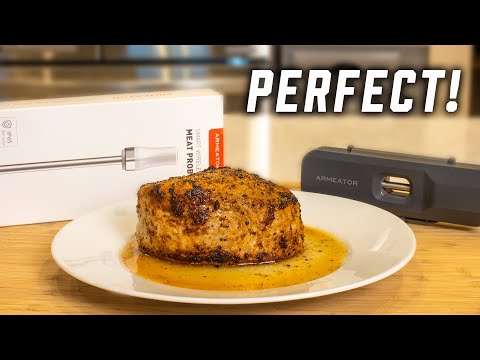 Armeator Smart Wireless Thermometer Review | Dad made Tajin & Lime Pork Chops and WOW!