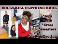 DOLLS KILL FALL TRY ON HAUL Ft DOLLS KILL Mya Monét