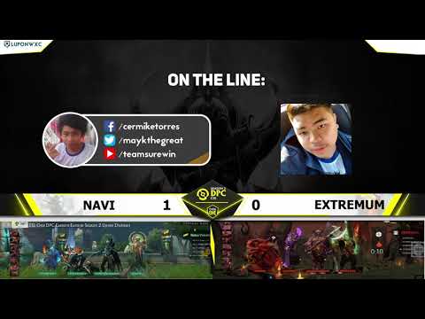Navi vs Extremum Game 1 (BO3) | DPC 2021 Season 2 CIS Upper Division