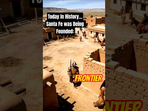 Today In History, Santa Fe was Being Founded...