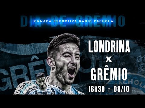 AO VIVO LONDRINA 1 X 1 GRÊMIO 08.10.22