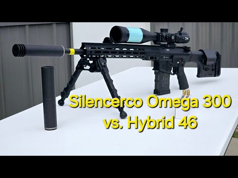 Silencerco Hybrid suppressor on AR-15