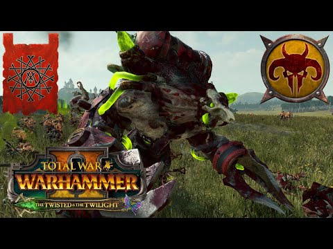 The Ghoritch And Tretch Tag Team. Skaven Vs Beastmen. Total War Warhammer 2, Multiplayer. New DLC