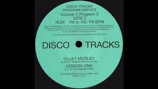 DISCO TRACKS PROGRAM SERVICE Volume 1, Program 3: Olley Medley * MWDT103
