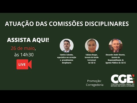 Atuação das Comissões Disciplinares