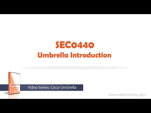LabMinutes# SEC0440 - Umbrella Introduction